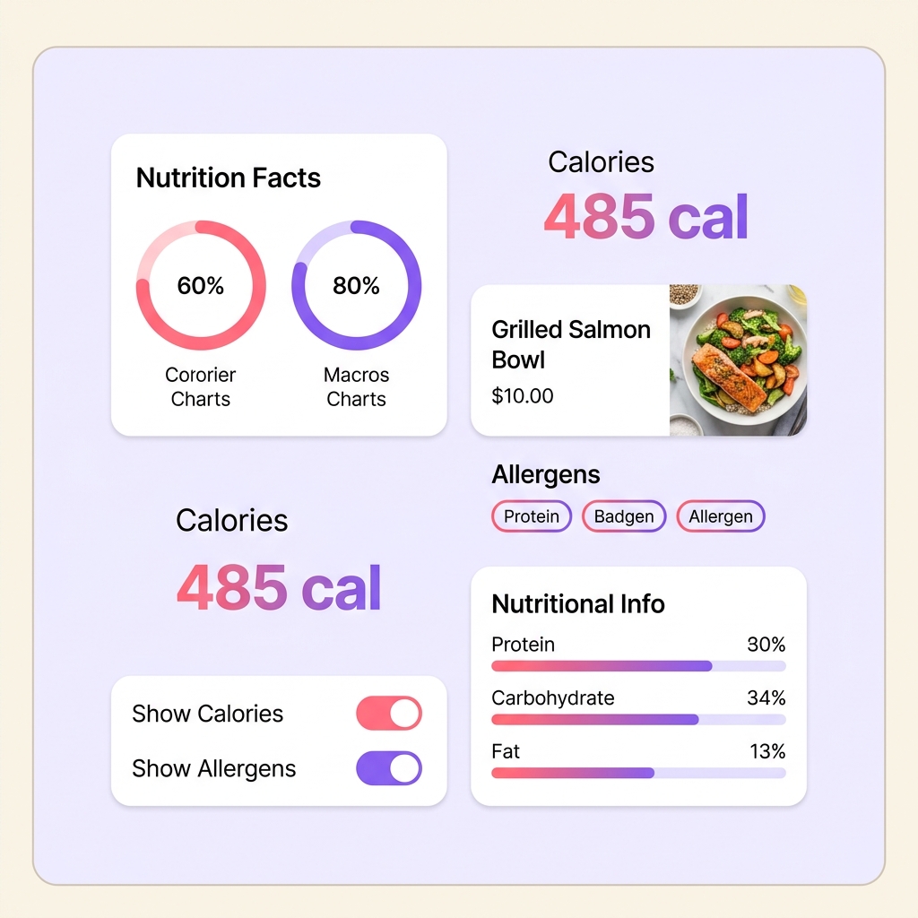 Nutrition & Calorie Calculator
